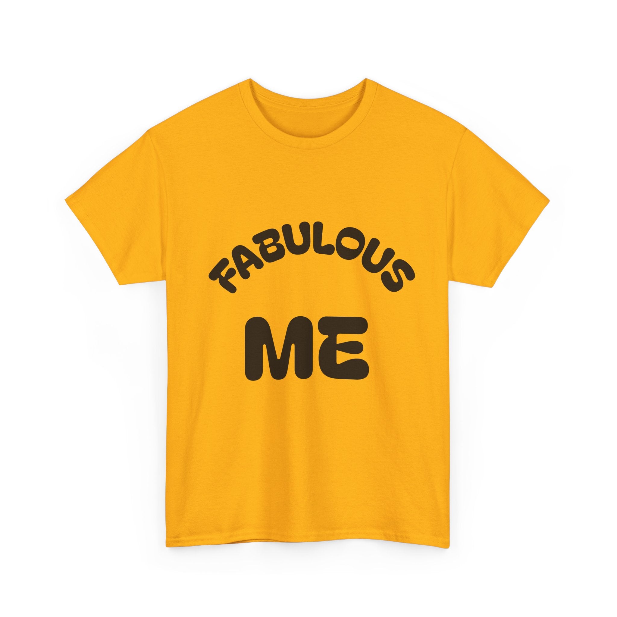 Fabulous Me Unisex Heavy Cotton Tee - Casual Wear, Gifts, Birthday, Self-Love, Everyday Style